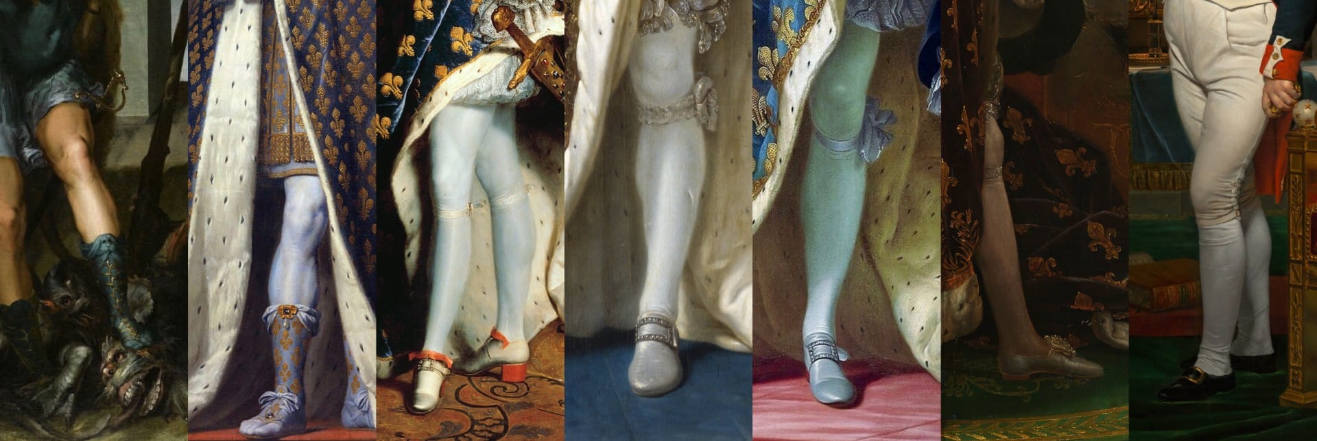 The thighs of 6 French Kings, and Napoleon. Muscled. Toned. Oft dainty.